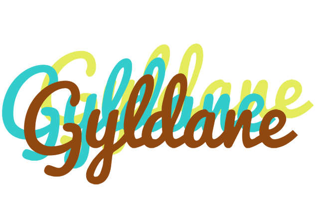Gyldane cupcake logo