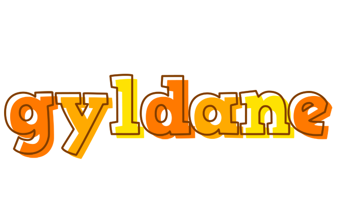 Gyldane desert logo