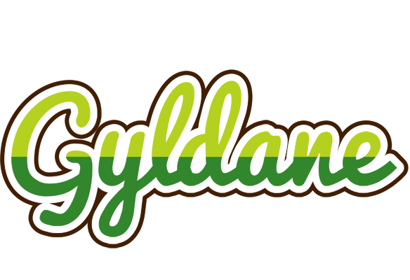 Gyldane golfing logo