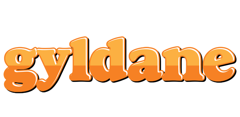 Gyldane orange logo