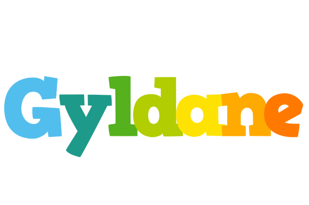 Gyldane rainbows logo
