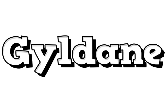 Gyldane snowing logo