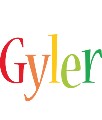 Gyler birthday logo