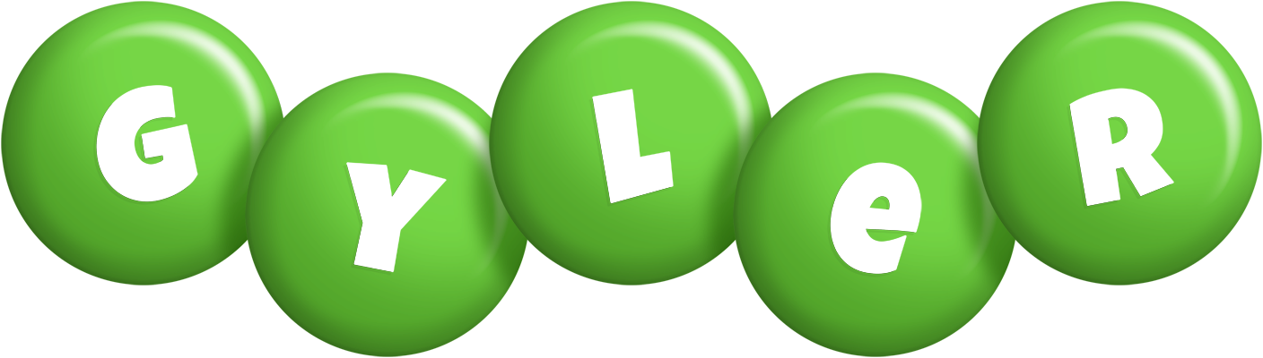 Gyler candy-green logo