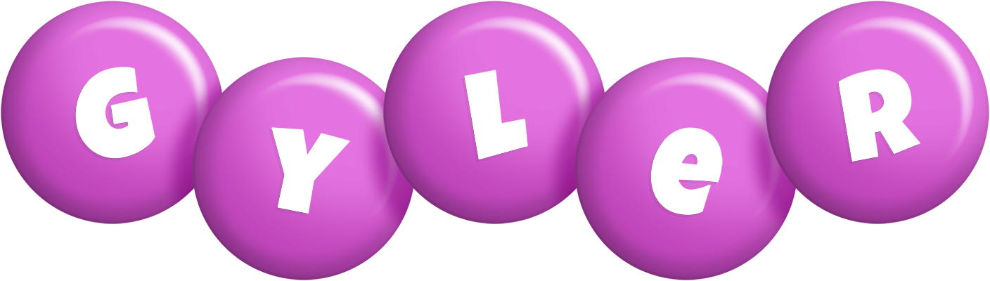 Gyler candy-purple logo