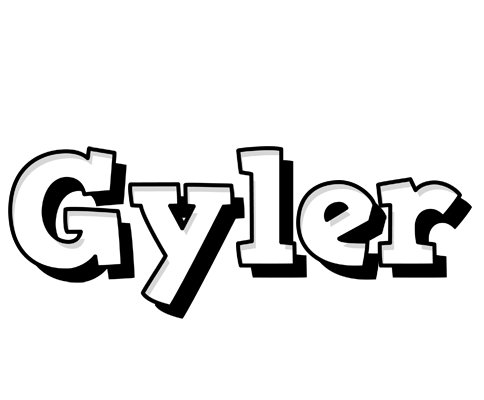 Gyler snowing logo