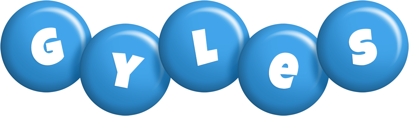 Gyles candy-blue logo