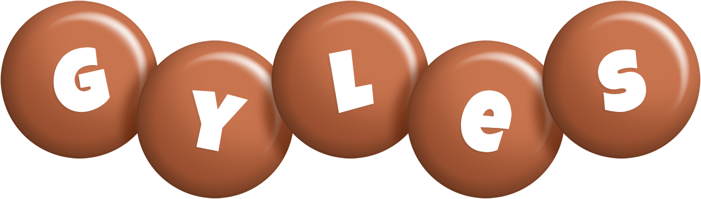 Gyles candy-brown logo