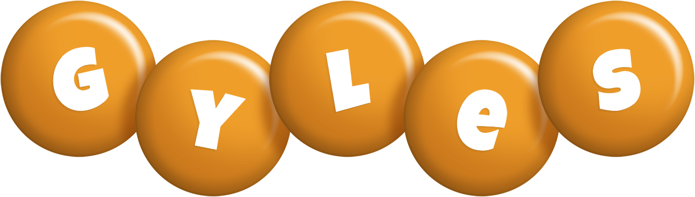 Gyles candy-orange logo