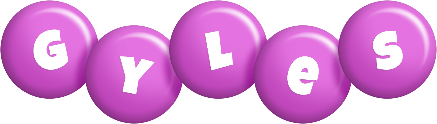 Gyles candy-purple logo