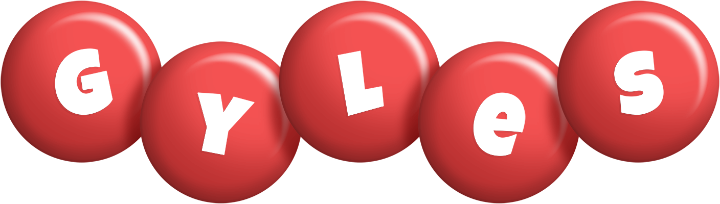 Gyles candy-red logo