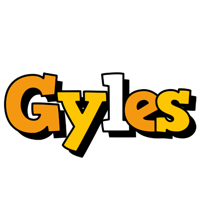 Gyles cartoon logo