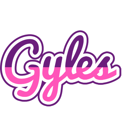 Gyles cheerful logo