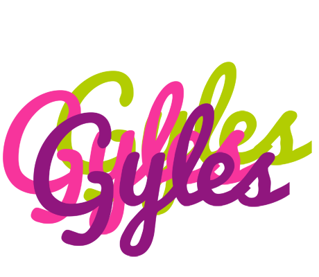 Gyles flowers logo