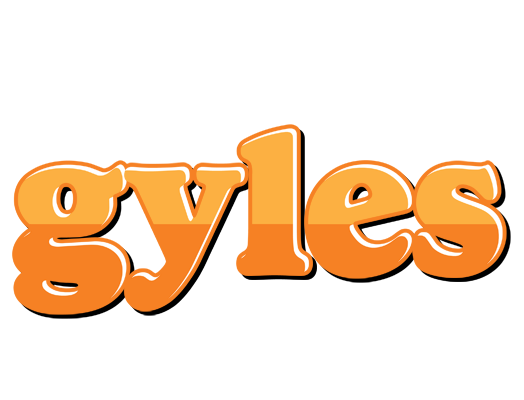 Gyles orange logo