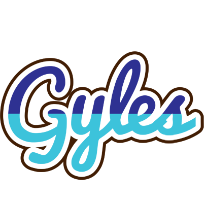 Gyles raining logo