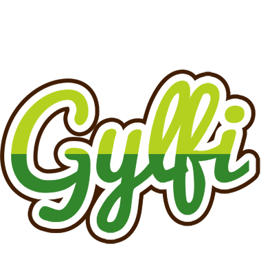 Gylfi golfing logo