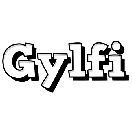 Gylfi snowing logo
