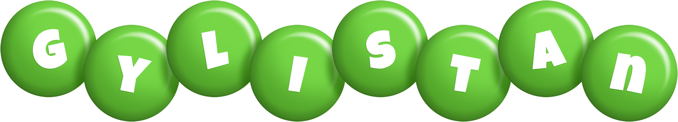 Gylistan candy-green logo