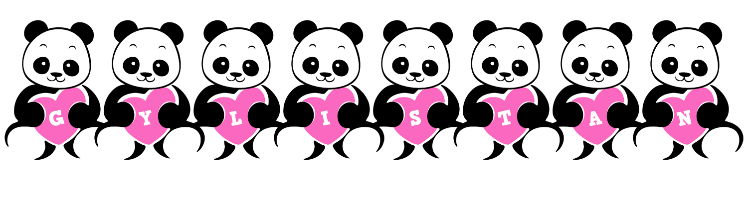 Gylistan love-panda logo