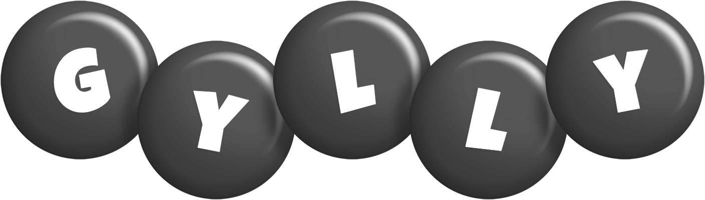 Gylly candy-black logo