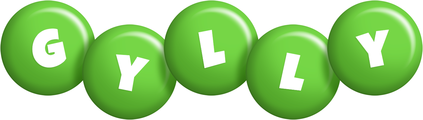 Gylly candy-green logo