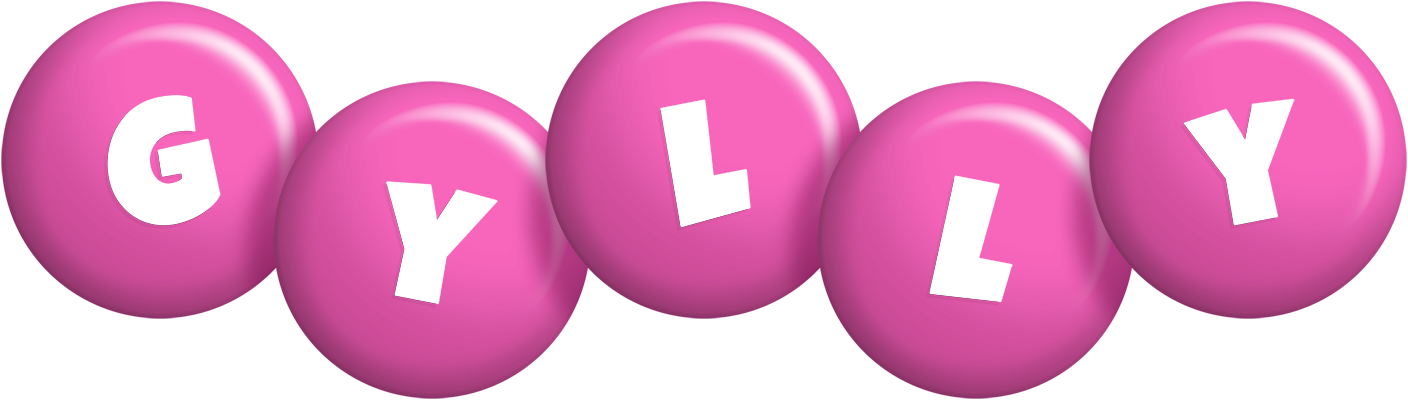 Gylly candy-pink logo
