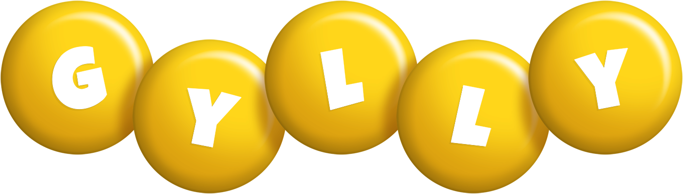 Gylly candy-yellow logo