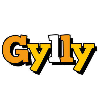 Gylly cartoon logo