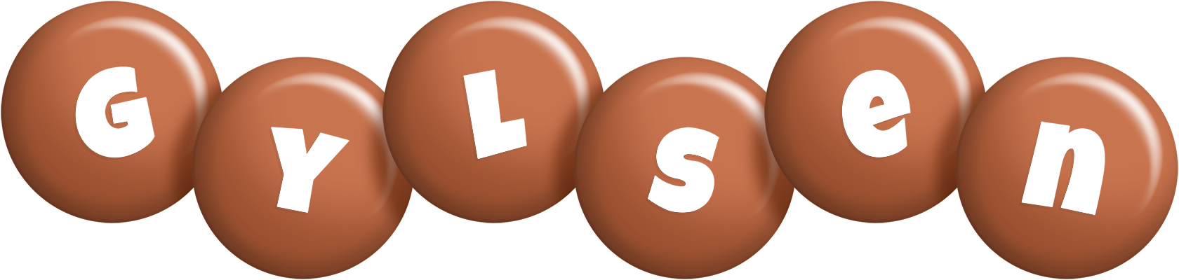 Gylsen candy-brown logo