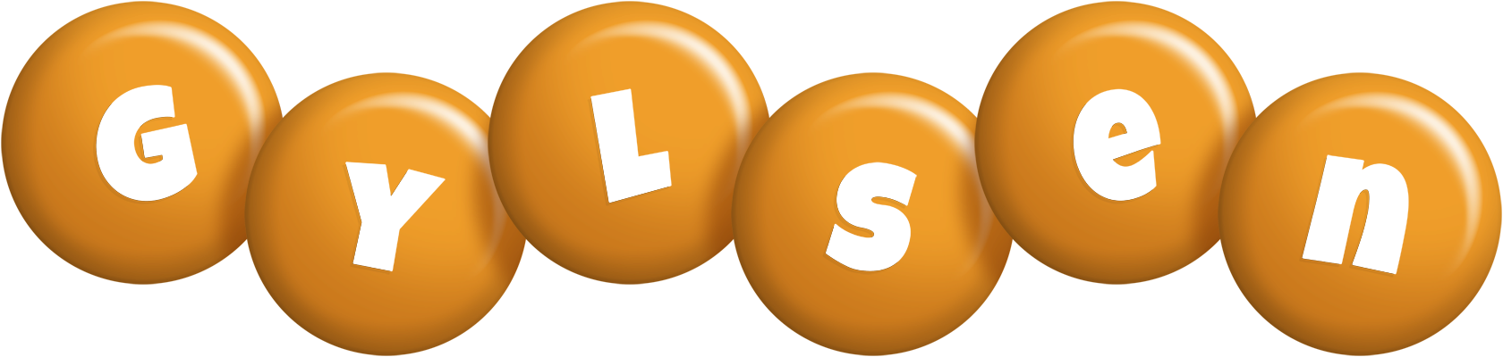 Gylsen candy-orange logo