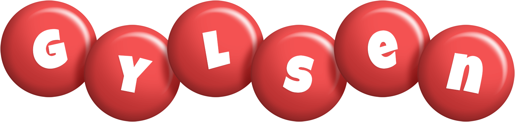 Gylsen candy-red logo