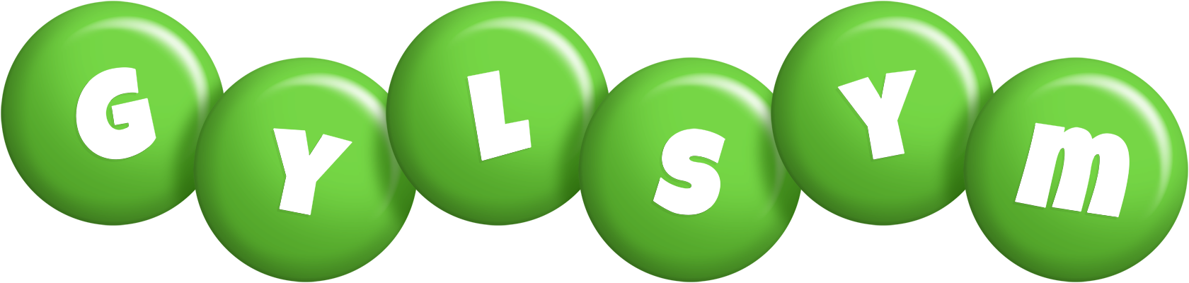 Gylsym candy-green logo