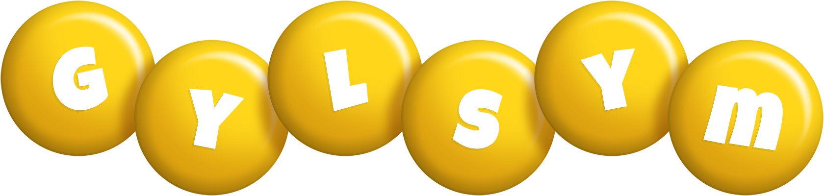 Gylsym candy-yellow logo