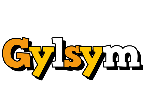 Gylsym cartoon logo