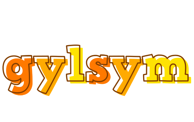 Gylsym desert logo