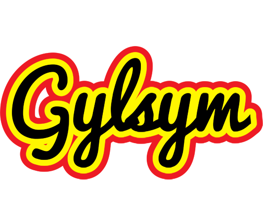 Gylsym flaming logo