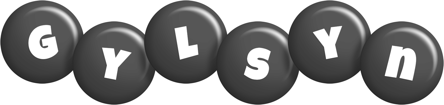 Gylsyn candy-black logo