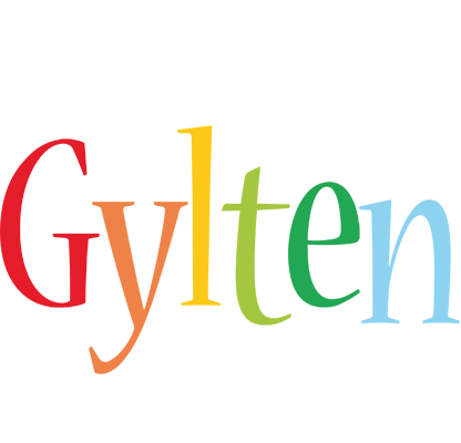 Gylten birthday logo