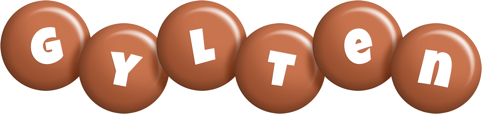 Gylten candy-brown logo