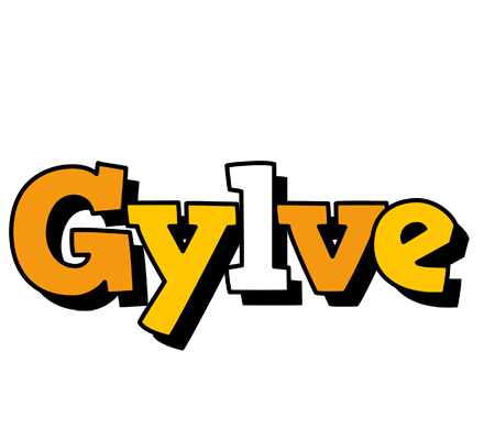 Gylve cartoon logo