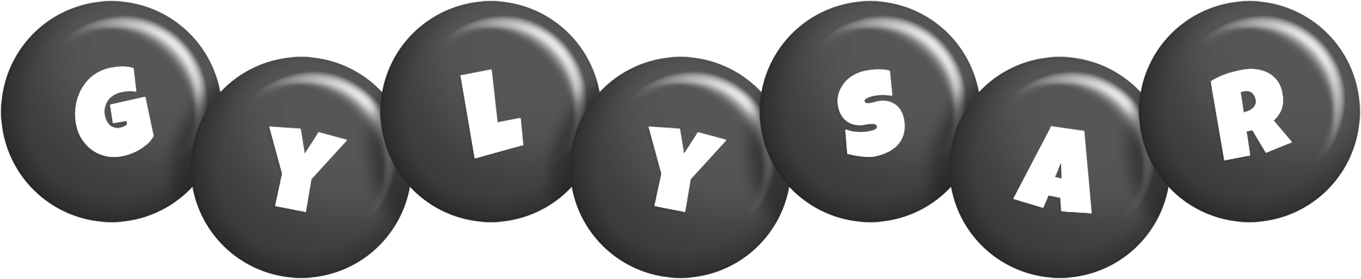 Gylysar candy-black logo