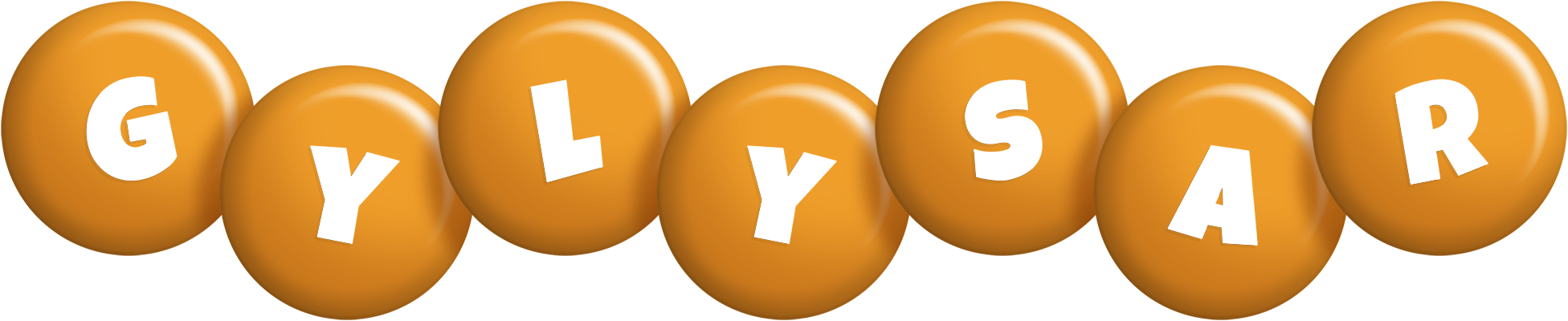 Gylysar candy-orange logo