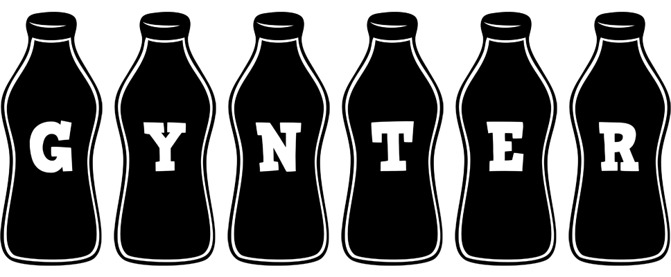 Gynter bottle logo