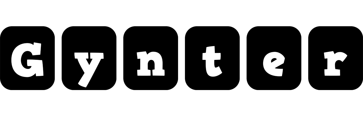 Gynter box logo