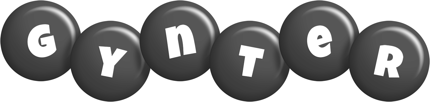 Gynter candy-black logo