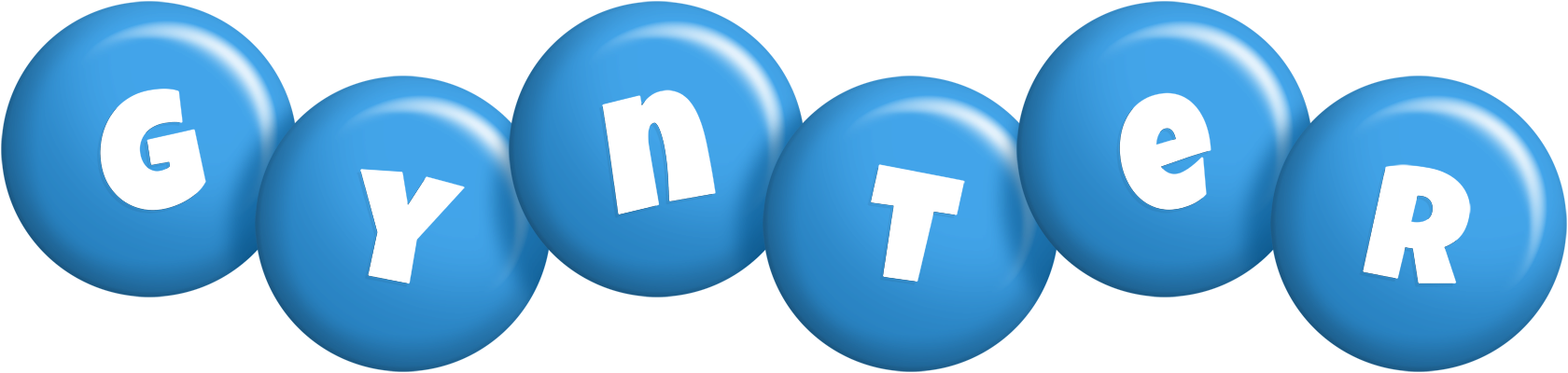 Gynter candy-blue logo