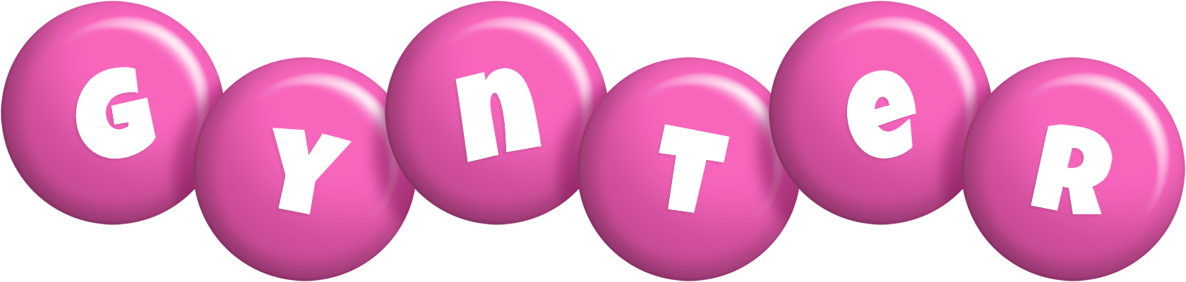 Gynter candy-pink logo