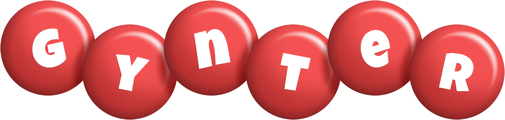 Gynter candy-red logo