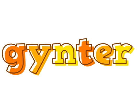 Gynter desert logo